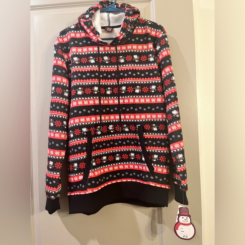 NWT, Christmas fleece hoodie